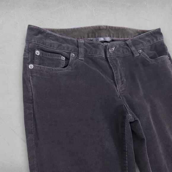 The North Face Corduroy Pants Womens 8 Brown/Gray Stretch Zip Fly Outdoor Casual - Picture 3 of 12